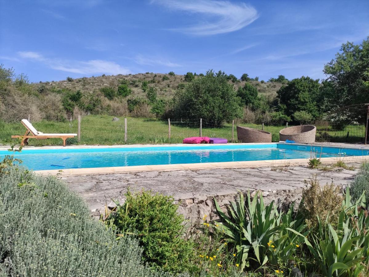 Gite De Navacelles Blandas Bagian luar foto
