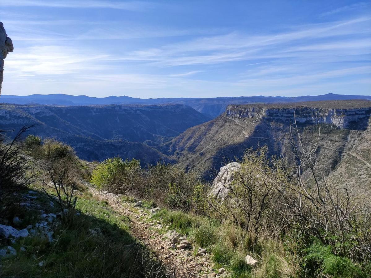 Gite De Navacelles Blandas Bagian luar foto